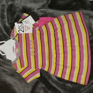 Baby Girl GUESS 2pc set 0-3 months